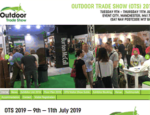 Tablet Screenshot of outdoortradeshow.com